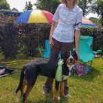 unsere erste Landesgruppenschau in Münchehofe Juni2016 VV1 in der Jüngstenklasse